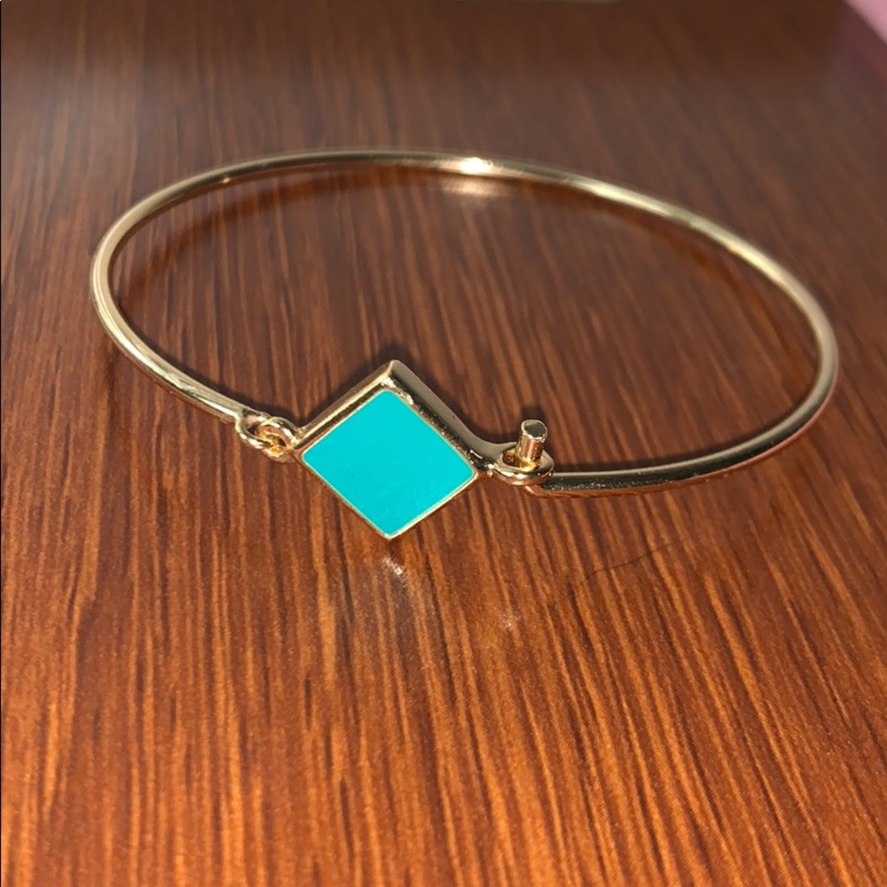 Turquoise and Gold Bracelet